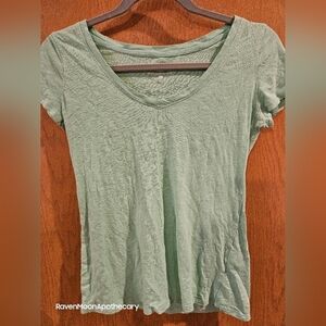 New York & Company Green Top